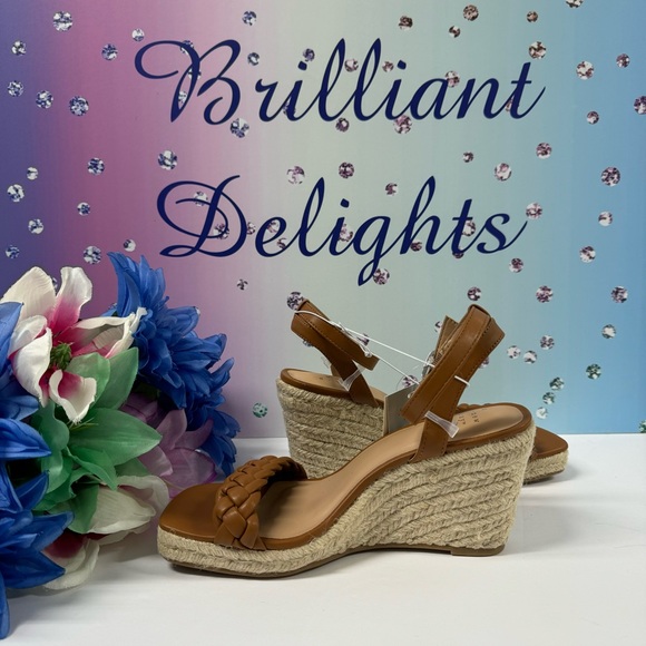 SALE BRAIDED WEDGE HEELS - Picture 5 of 9